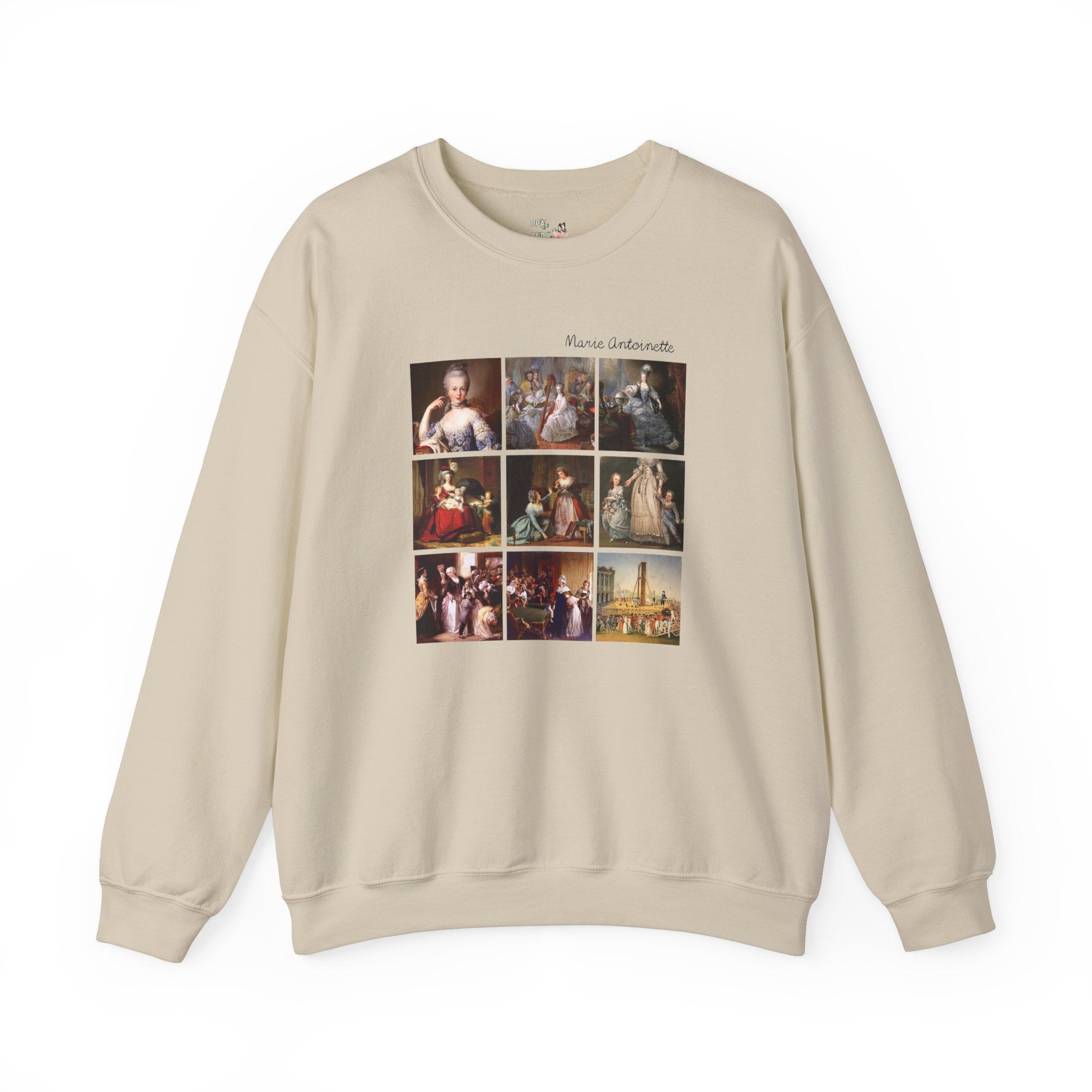 Marie Antoinette Art History Sweatshirt, Humanites Major, French History Professor, Famous Queens European Art History, 18th Century History - Opal and June