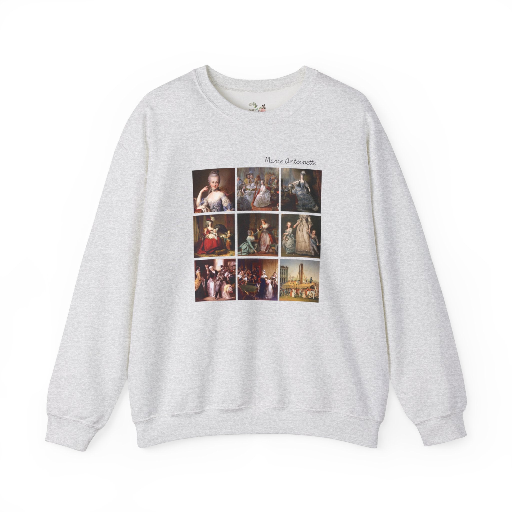 Marie Antoinette Art History Sweatshirt, Humanites Major, French History Professor, Famous Queens European Art History, 18th Century History - Opal and June