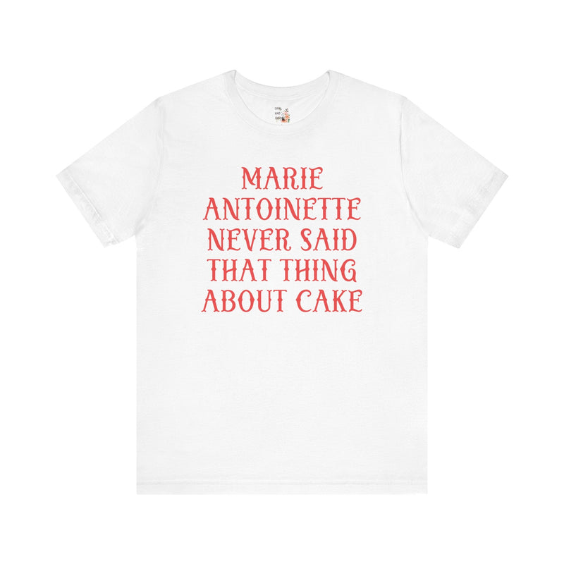 Marie Antoinette French History T-Shirt - Opal and June