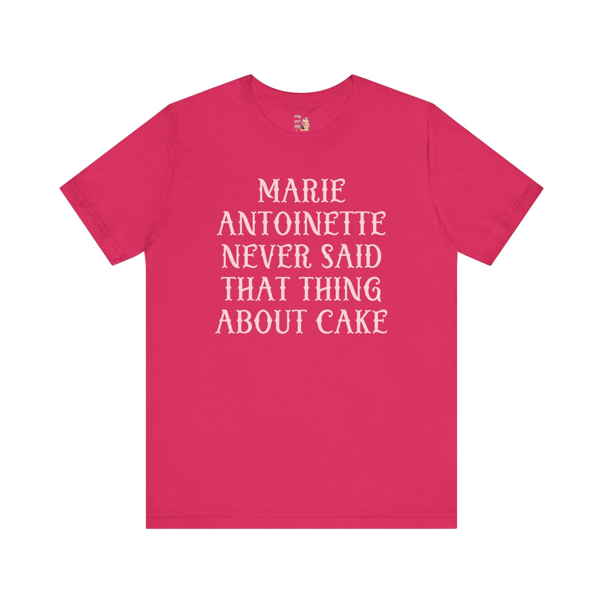 Marie Antoinette French History T-Shirt - Opal and June
