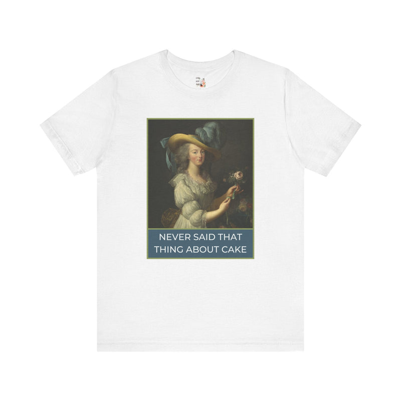 Marie Antoinette T-Shirt: Let Them Eat Cake - Opal and June