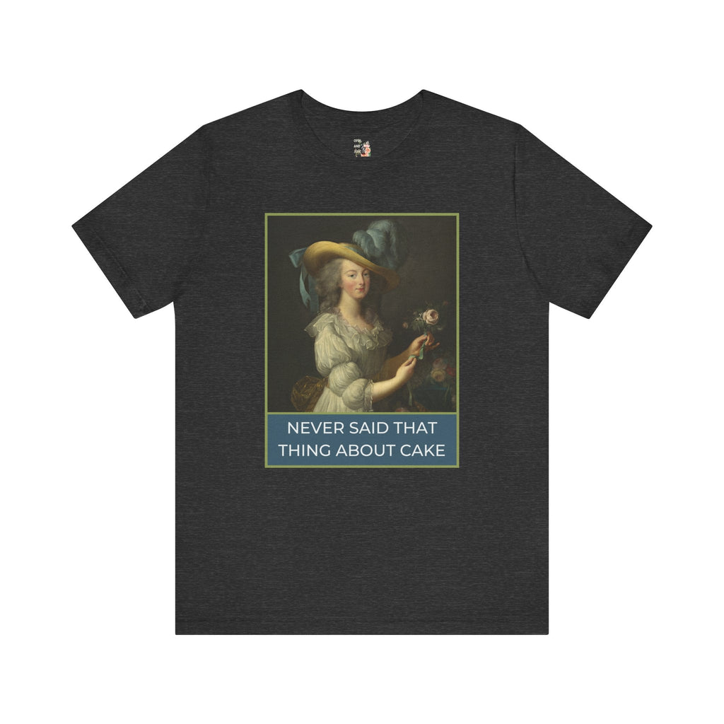 Marie Antoinette T-Shirt: Let Them Eat Cake - Opal and June