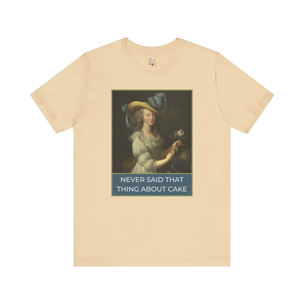 Marie Antoinette T-Shirt: Let Them Eat Cake - Opal and June