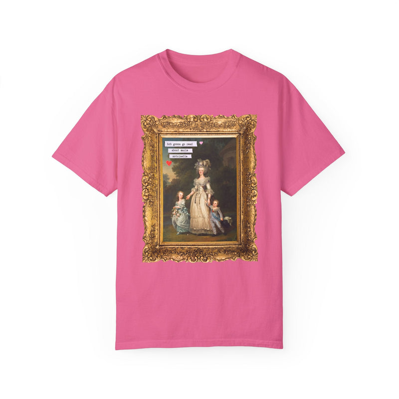 Marie Antoinette Tee Shirt, Historian Who Loves Reading, Book Lover Gift Idea, Famous Paintings, Art History Gift, French History Professor - Opal and June