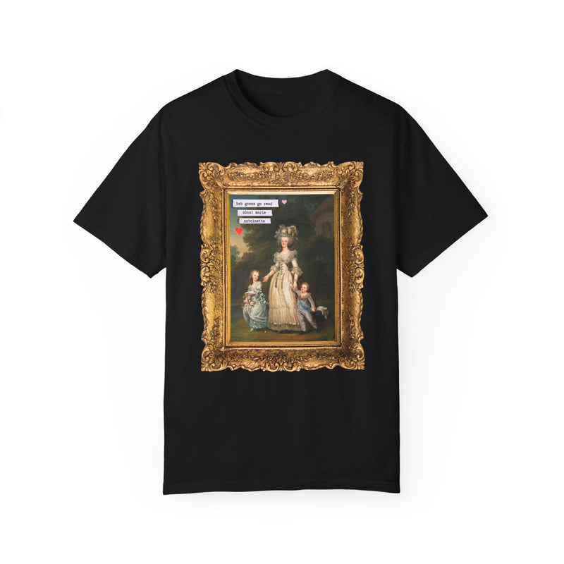 Marie Antoinette Tee Shirt, Historian Who Loves Reading, Book Lover Gift Idea, Famous Paintings, Art History Gift, French History Professor - Opal and June