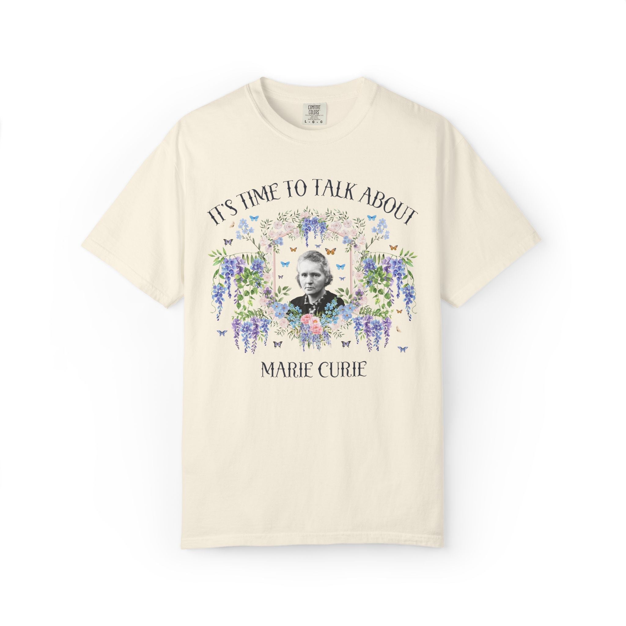 Marie Curie Science Teacher T-Shirt: Women's History Month Tee Shirt, Physical Science, Chemistry Major T-Shirt, Women in STEM World History - Opal and June