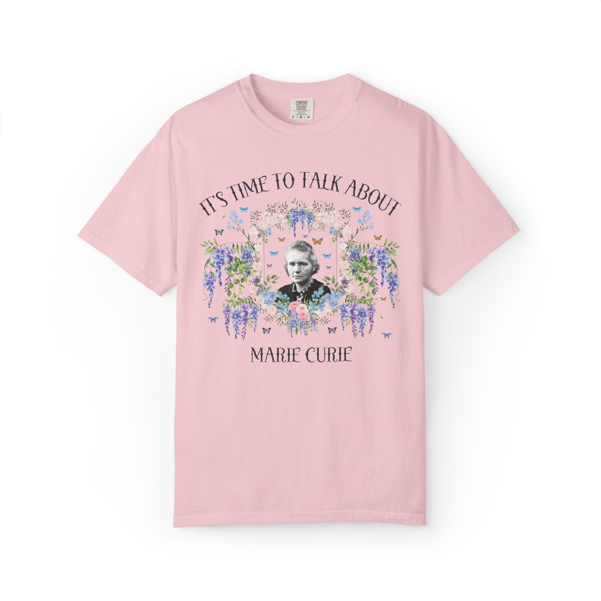 Marie Curie Science Teacher T-Shirt: Women's History Month Tee Shirt, Physical Science, Chemistry Major T-Shirt, Women in STEM World History - Opal and June