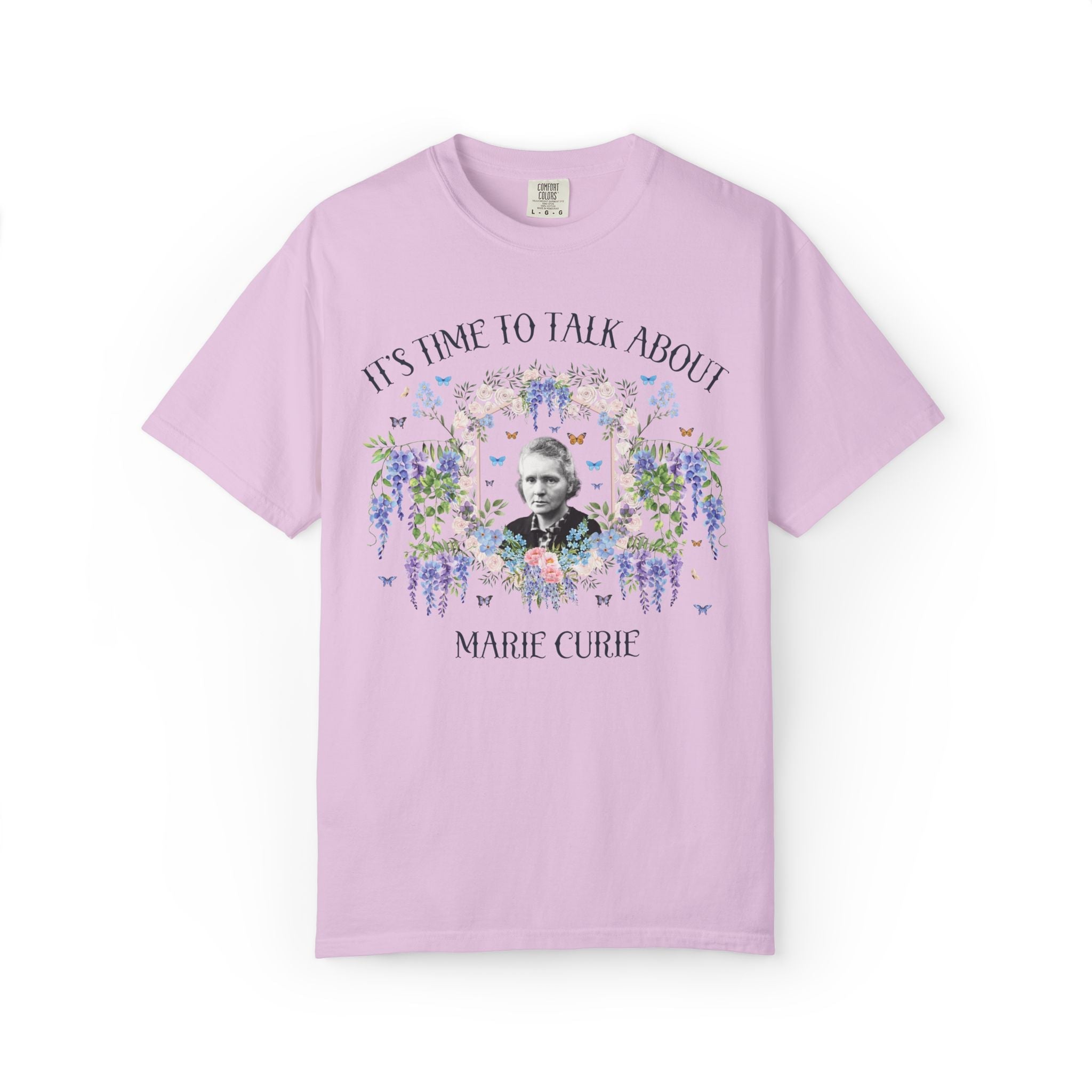 Marie Curie Science Teacher T-Shirt: Women's History Month Tee Shirt, Physical Science, Chemistry Major T-Shirt, Women in STEM World History - Opal and June