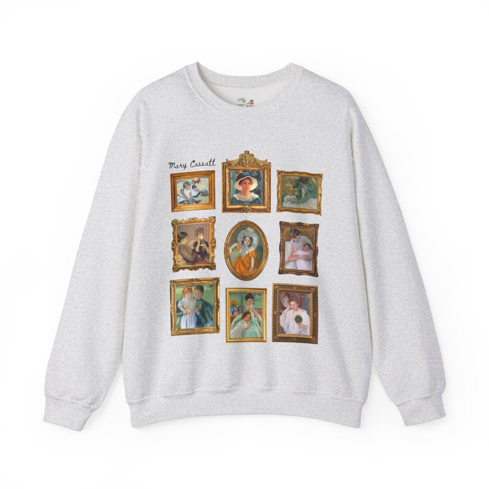 Mary Cassatt Famous Paintings of Women Sweatshirt: 19th Century Impressionist American and French Artist, Mother's Day Gift, Humanites Major - Opal and June