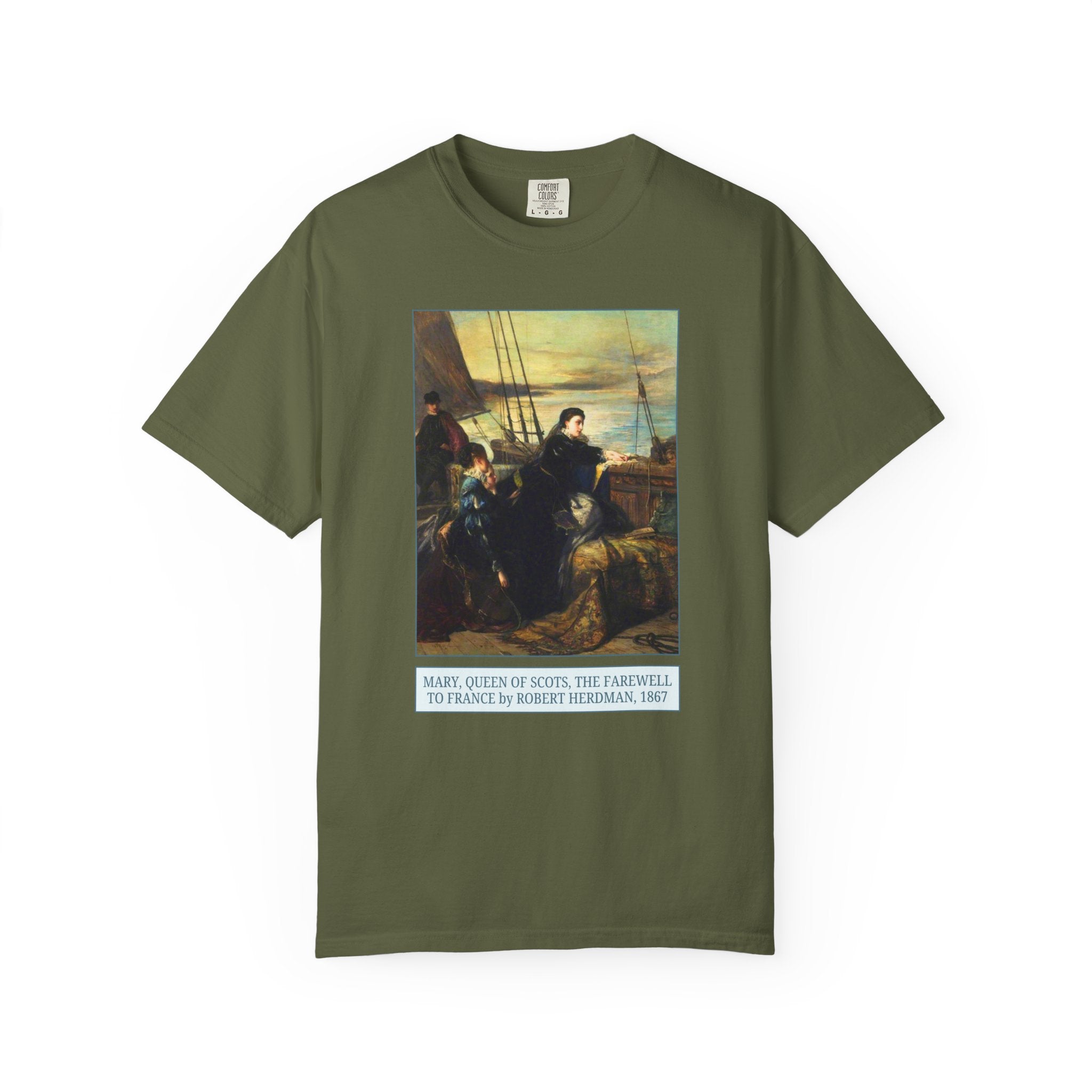Mary Queen of Scots Art History Tee Shirt - Opal and June