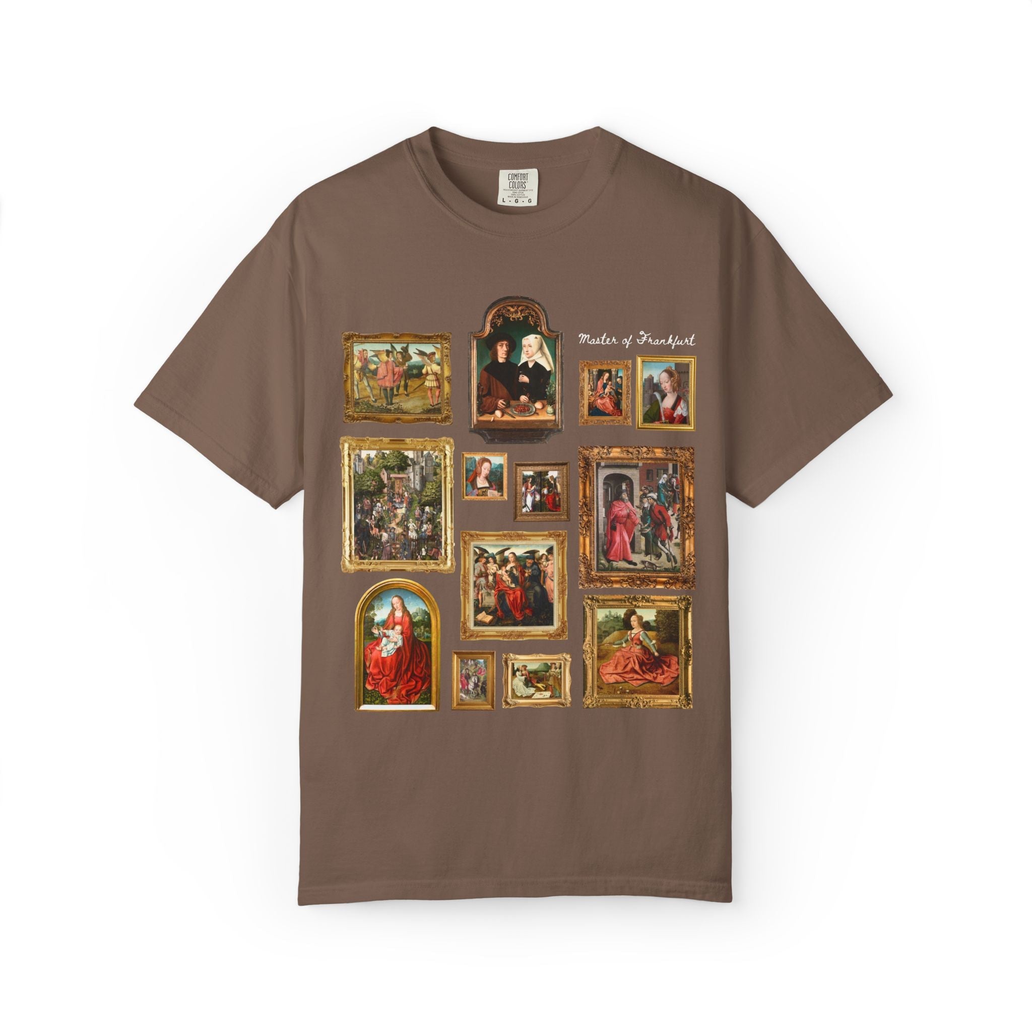 Master of Frankfurt Flemish Renaissance Art History T-Shirt: Famous Paintings, 15th Century Art Historian Tee, Humanities Major or Professor - Opal and June
