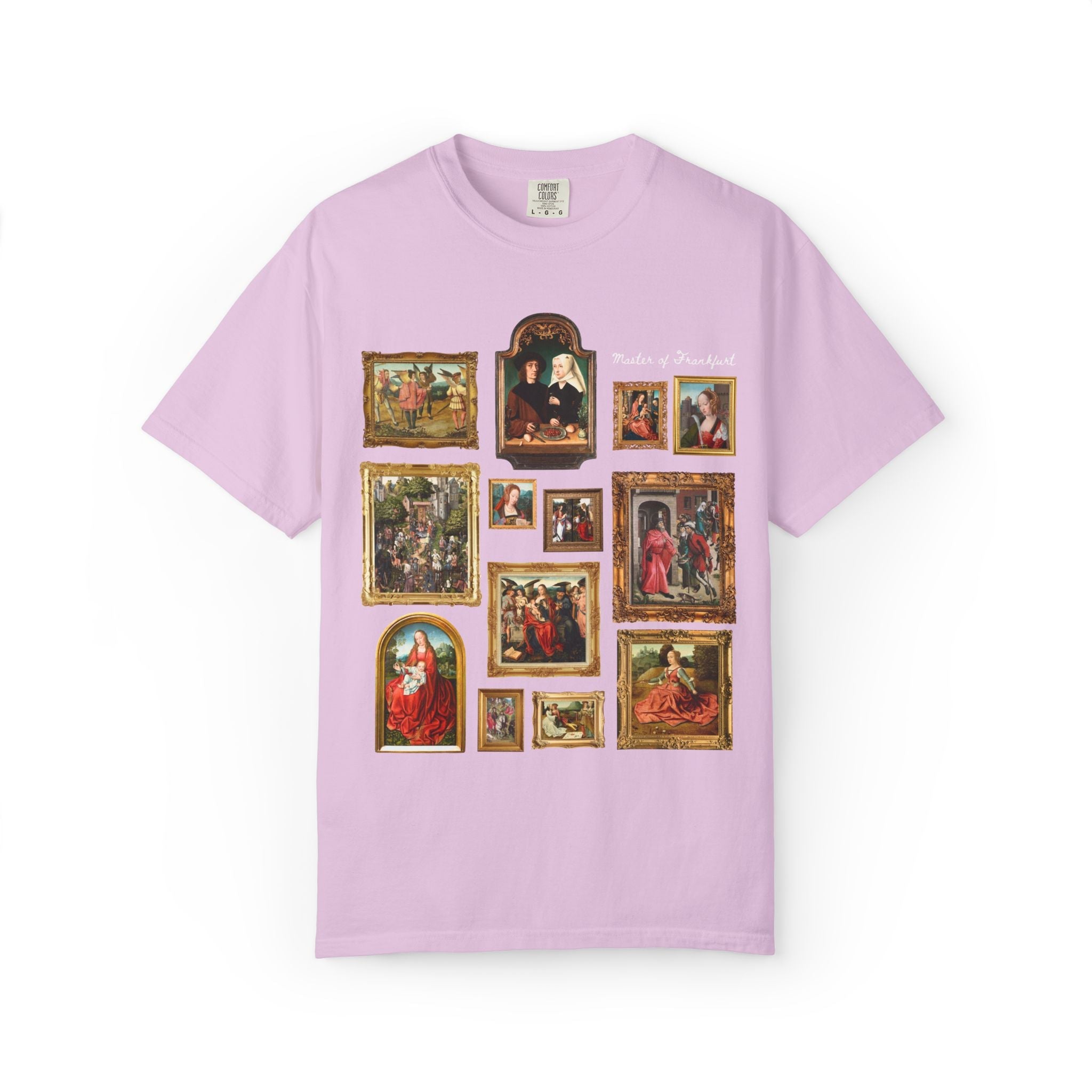 Master of Frankfurt Flemish Renaissance Art History T-Shirt: Famous Paintings, 15th Century Art Historian Tee, Humanities Major or Professor - Opal and June