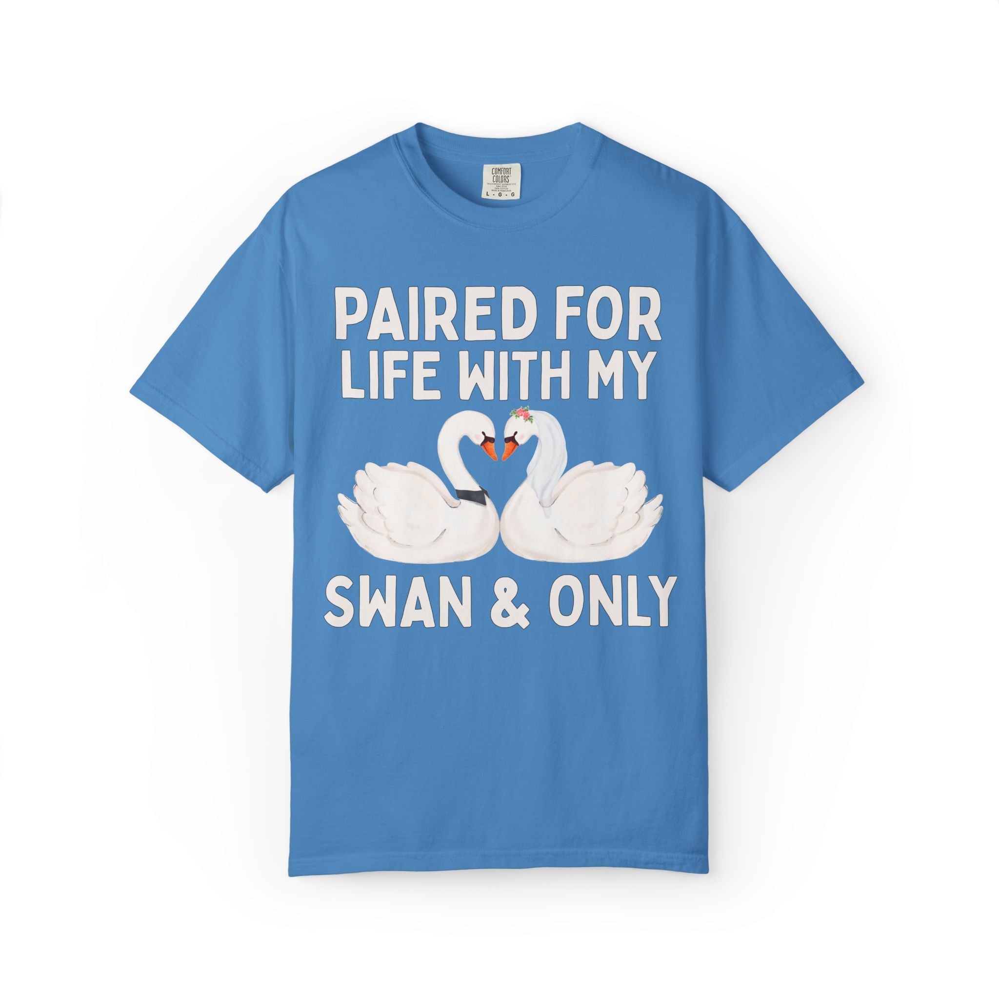 Matching Bride and Groom Tee Shirt for Wedding Weekend of Honeymoon: Silly Animal Lover T-Shirt for Trip with Husband or Wife, Cute 90s Vibe - Opal and June