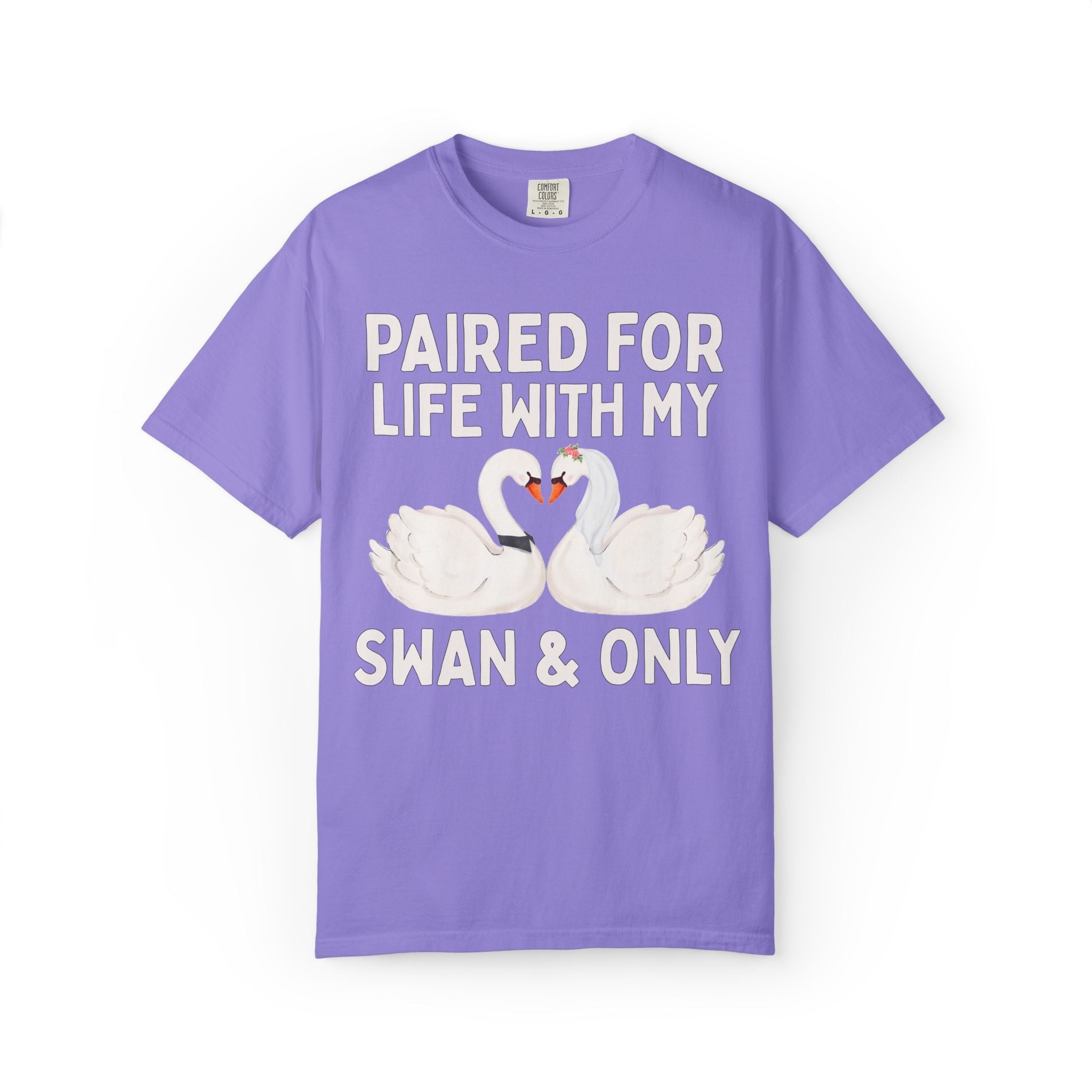 Matching Bride and Groom Tee Shirt for Wedding Weekend of Honeymoon: Silly Animal Lover T-Shirt for Trip with Husband or Wife, Cute 90s Vibe - Opal and June