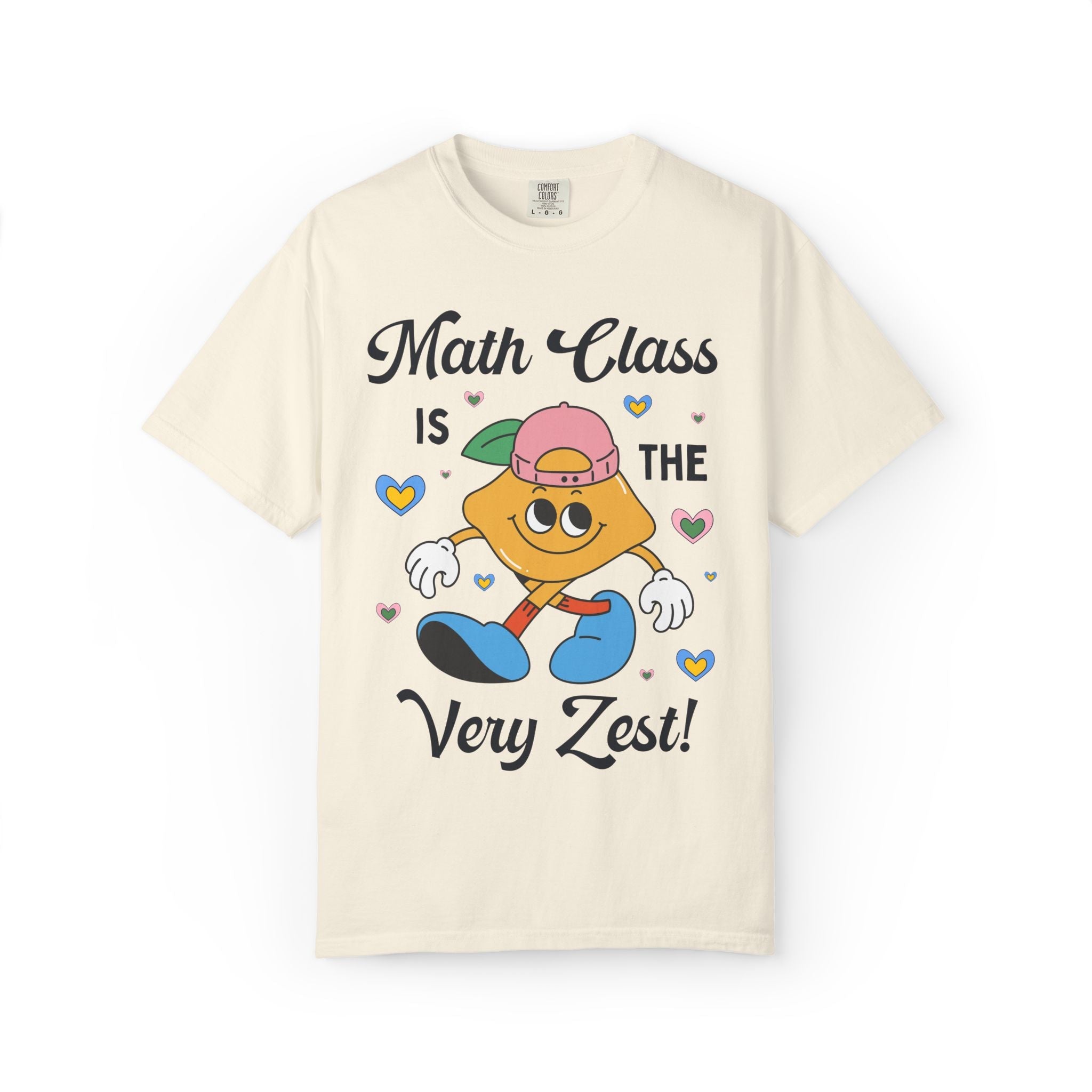 Math Class is The Very Zest: Matching Teacher T-Shirt for Meet the Teacher Night or Back to School - Opal and June