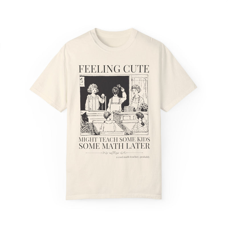 Colorful Math Teacher Tee