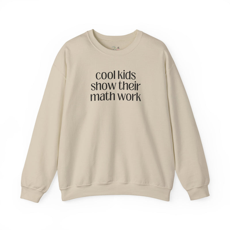 Math Teacher Sweatshirt for High School Math Teacher, Funny Saying Middle School or Elementary School Math Teacher, Algebra Teacher Crewneck - Opal and June