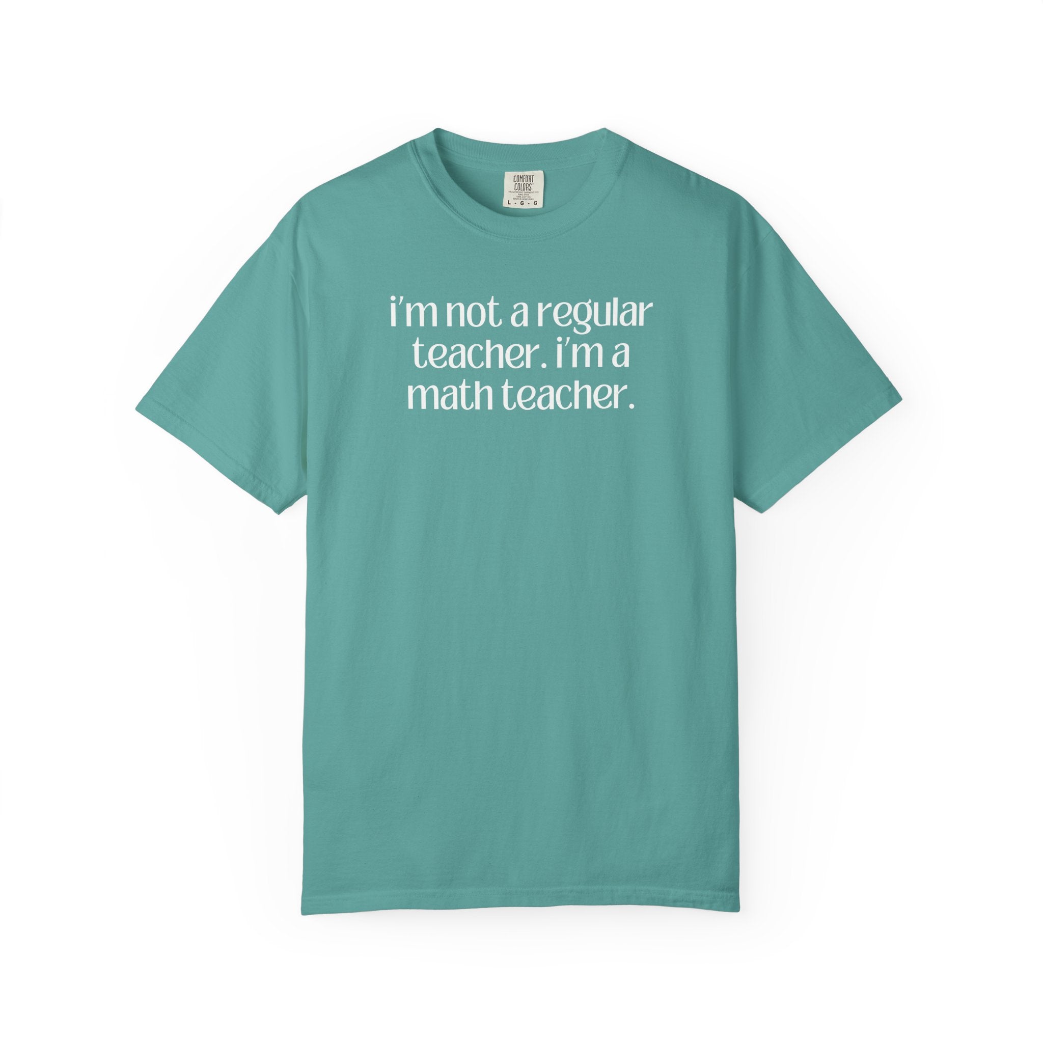 Math Teacher Tee Shirt for Middle School, High School Math Teacher, Cute Matching Math Department Tee, Back to School, First Day of School - Opal and June