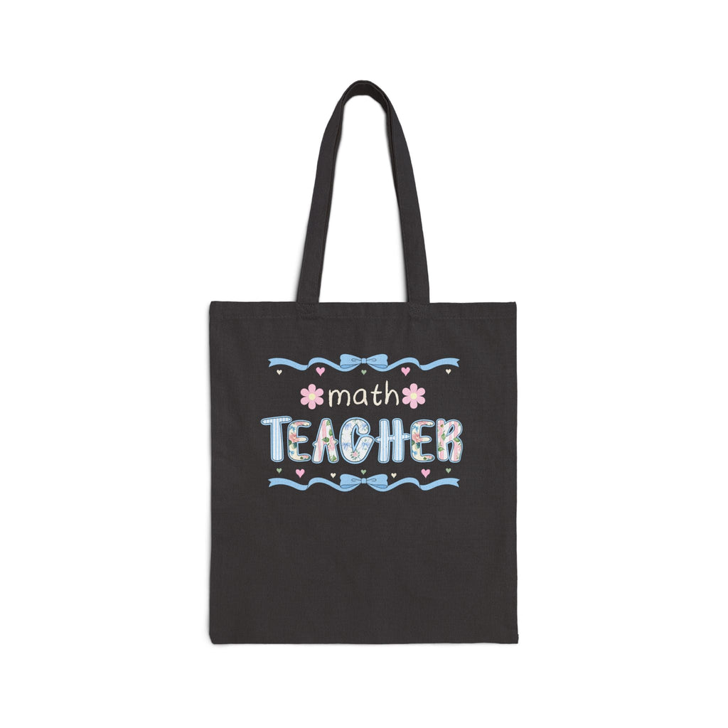 Math Teacher Tote Bag - Opal and June