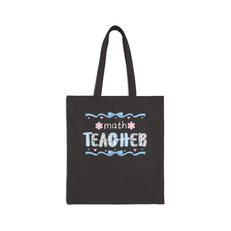 Math Teacher Tote Bag - Opal and June