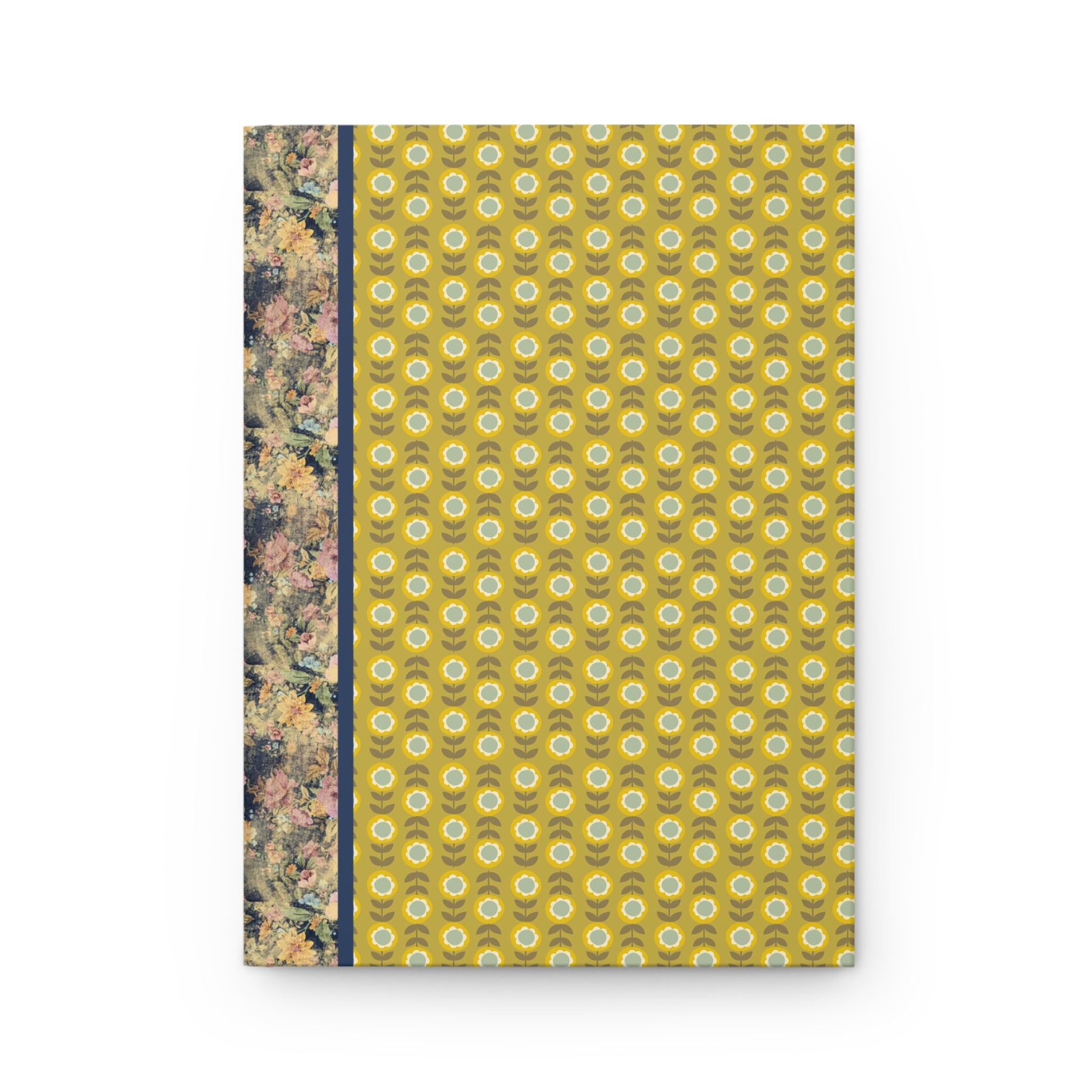 Maximalist Dopamine Aesthetic Notebook with Vintage Flowers: Cute and Colorful Notebook for Writer or Friend Who Journals - Opal and June