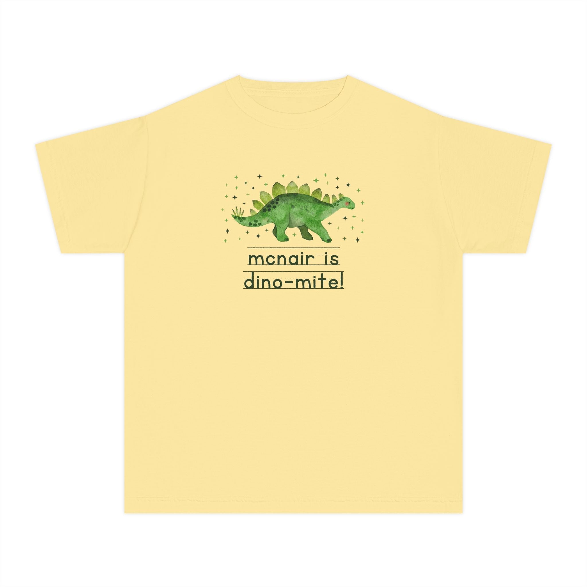 McNair Middle School Kids Tee Shirt: McNair is Dino - Mite! - Opal and June