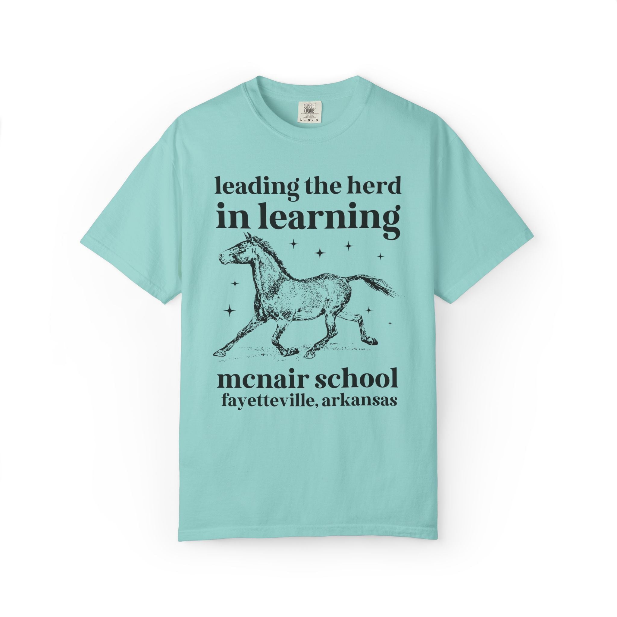 McNair Middle School Leading the Herd Tee Shirt | FPS + Opal and June Tee Shirt, Fayetteville Public Schools - Opal and June