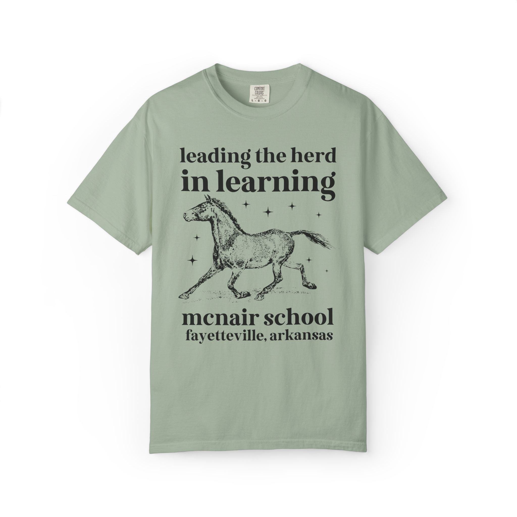 McNair Middle School Leading the Herd Tee Shirt | FPS + Opal and June Tee Shirt, Fayetteville Public Schools - Opal and June