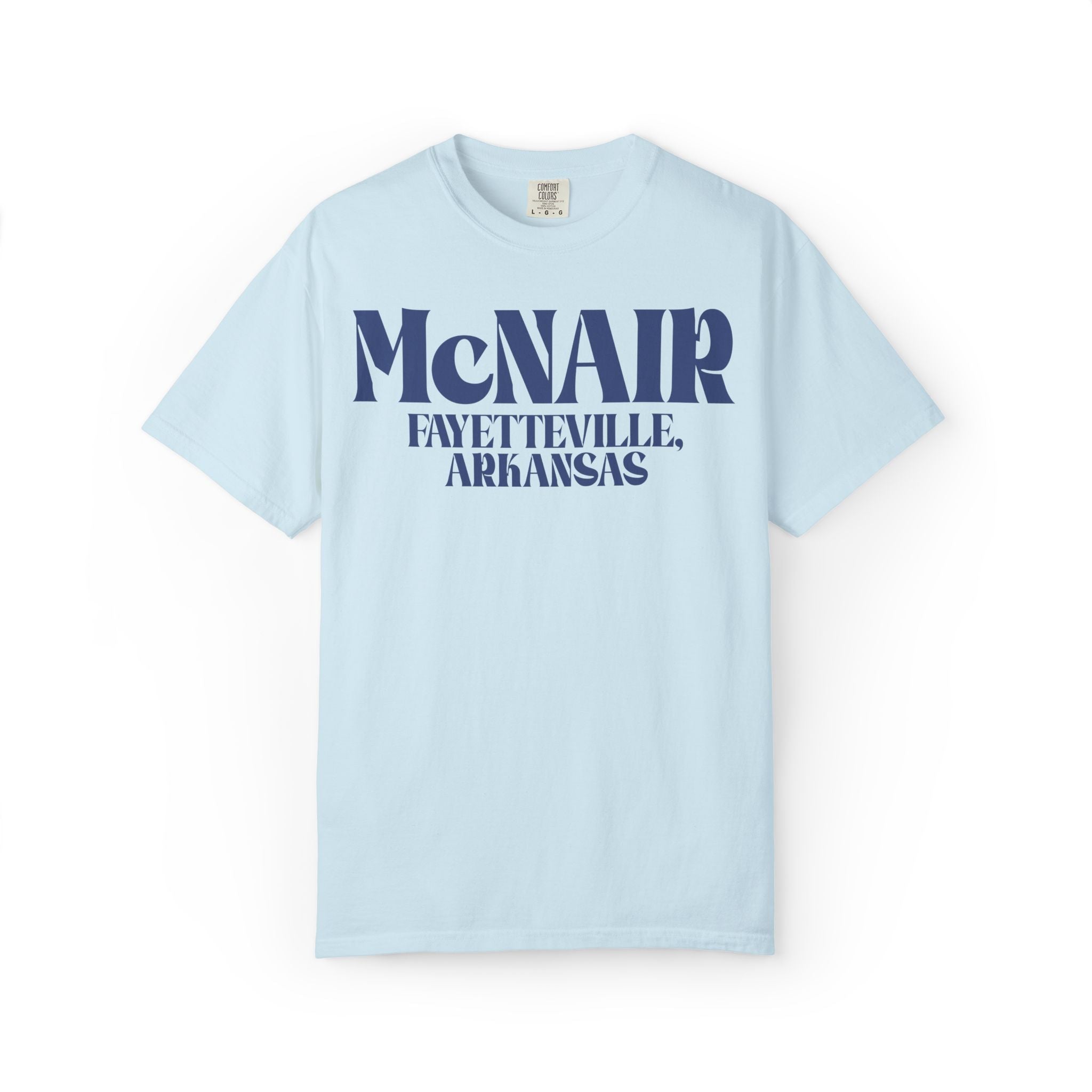 McNair Middle School: Retro Block Text | FPS + Opal and June T-Shirt, Fayetteville Public Schools - Opal and June