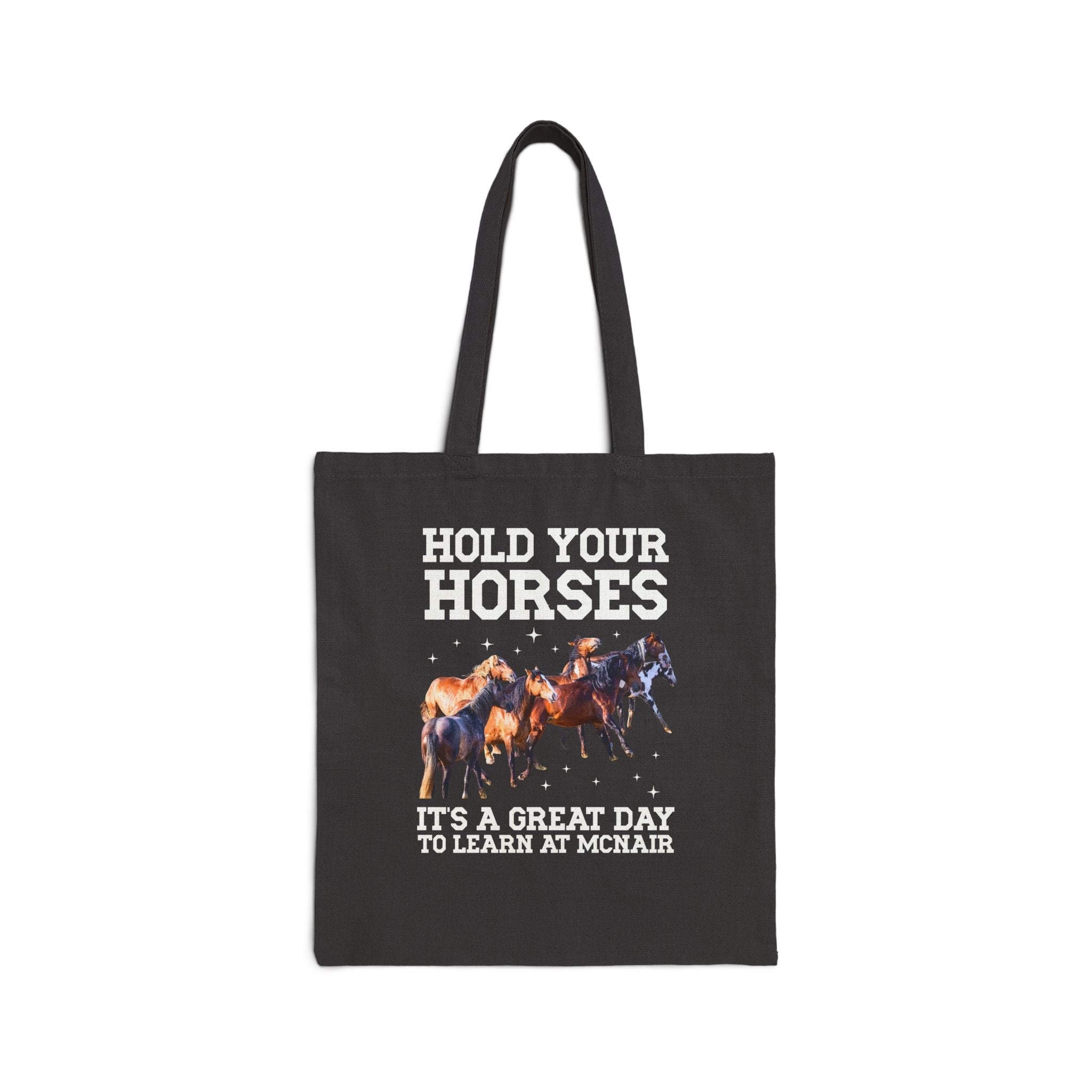 McNair Middle School Tote Bag: Hold Your Horses - Opal and June