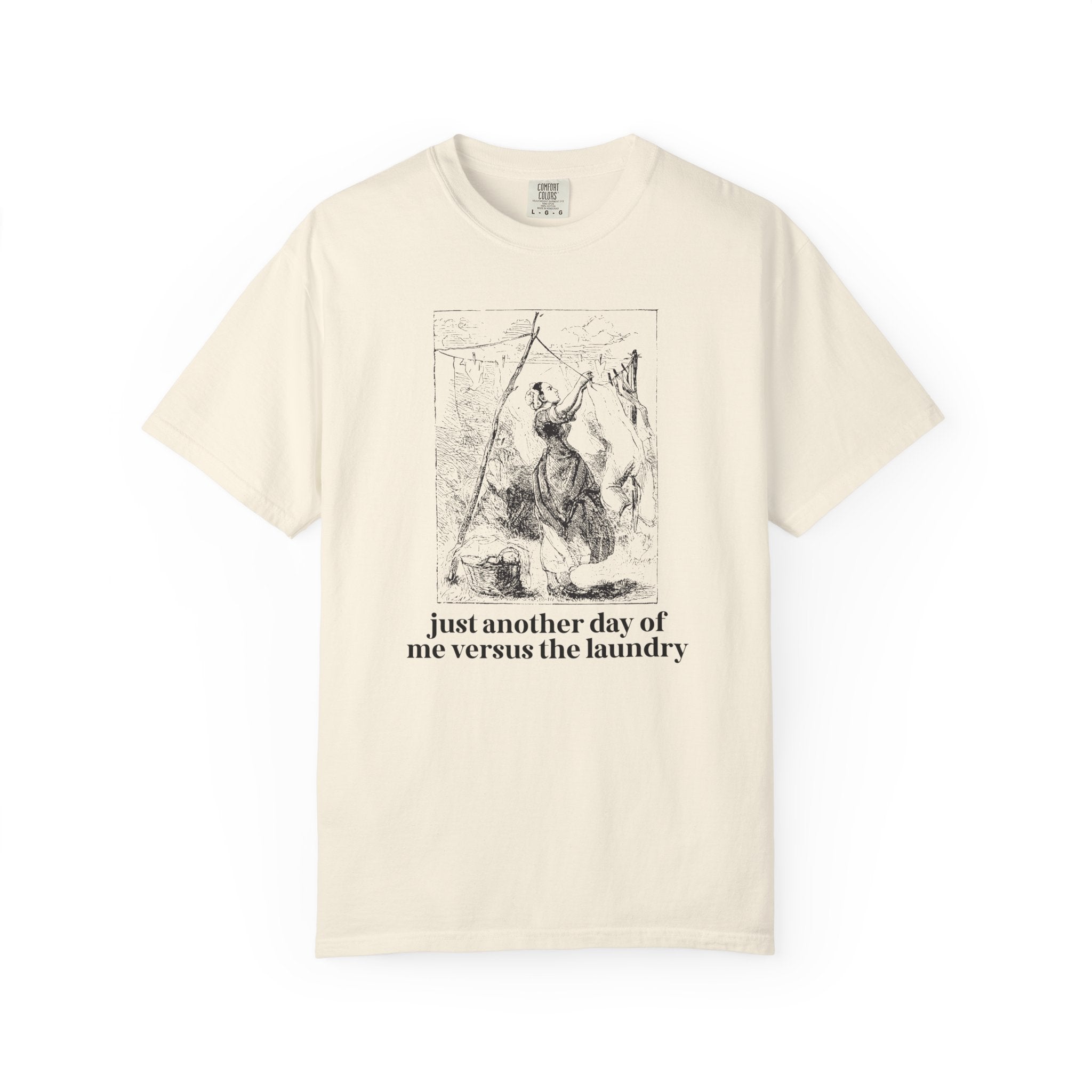 Me Versus the Laundry Tee - Opal and June