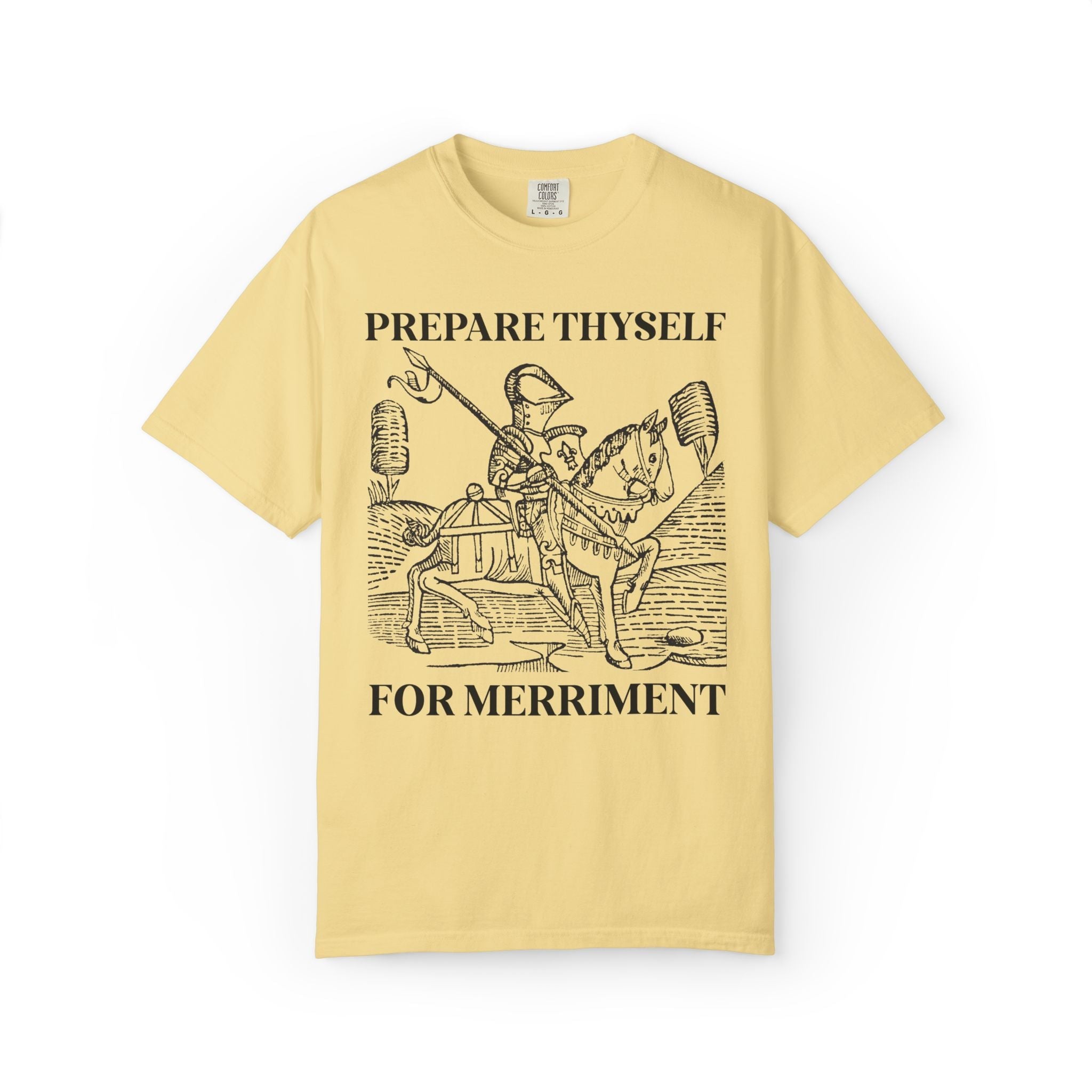 Medieval Bachelorette Party T-Shirt for Newly Engaged Bride Who Loves Fantasy Novels or 16th Century History: Last Quest Before the Dress - Opal and June
