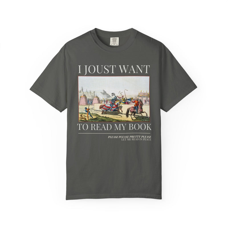 Medieval Book Lover Reading Tee Shirt with Funny Saying, Silly Goblincore History Lover Tee for Friend Who Loves Historical Fiction Books - Opal and June