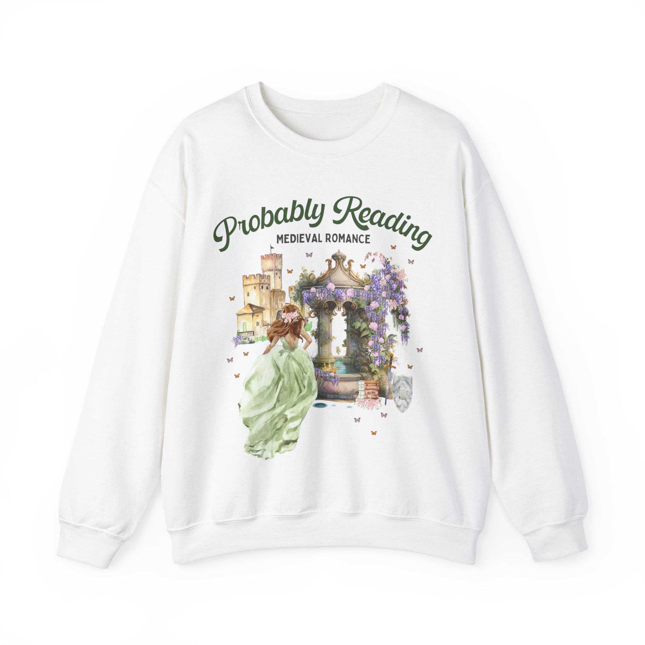 Medieval Romance Reader Sweatshirt - Opal and June