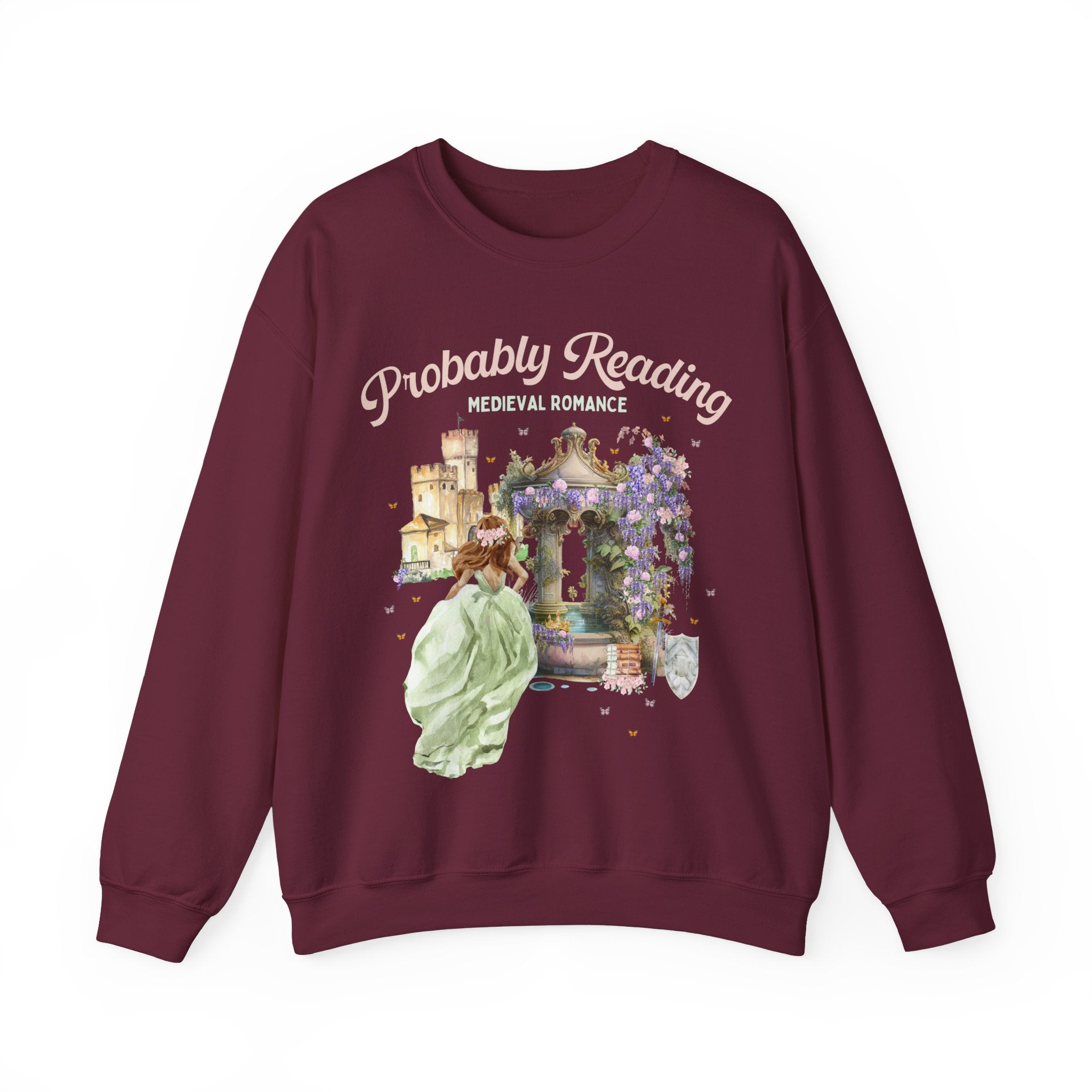 Medieval Romance Reader Sweatshirt - Opal and June