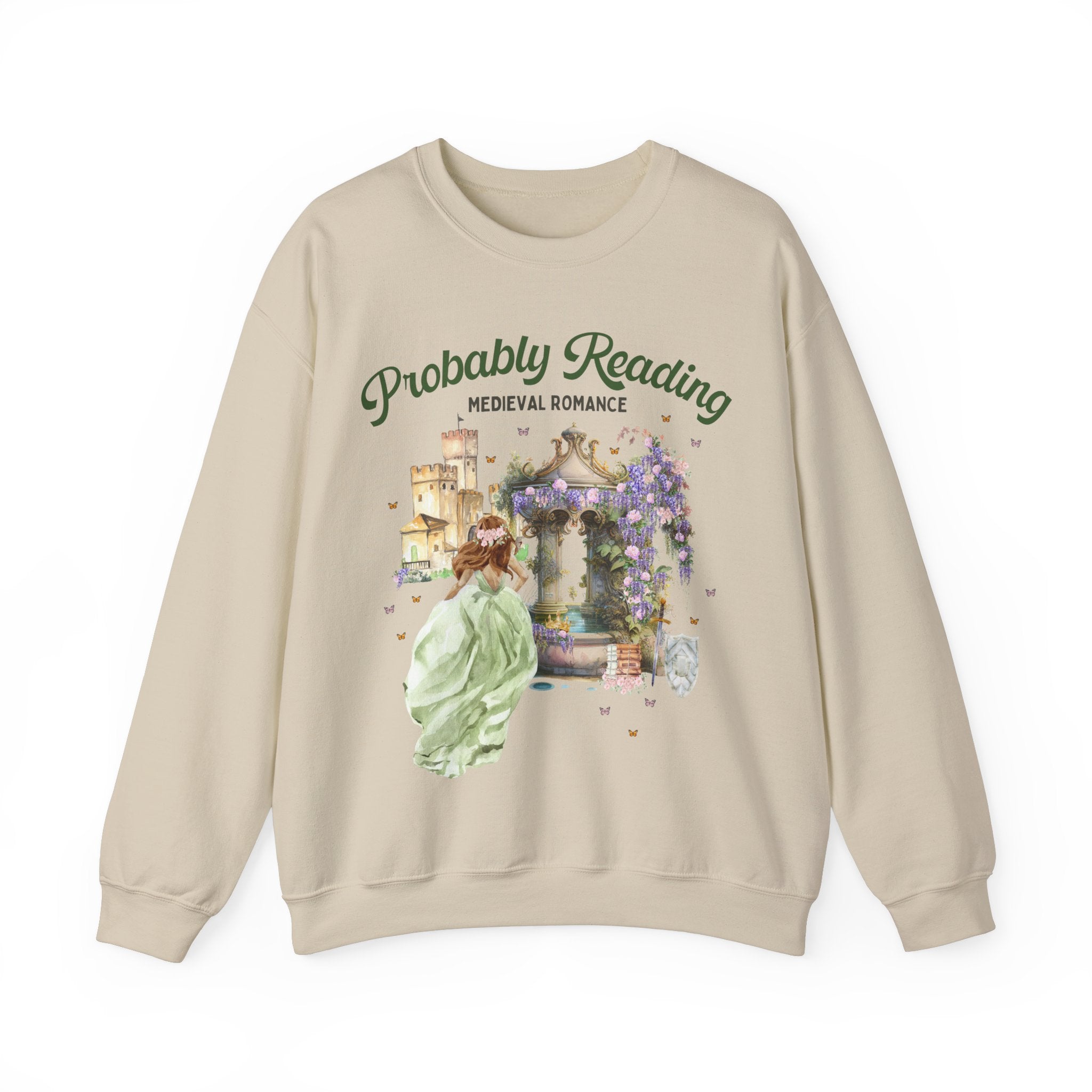 Medieval Romance Reader Sweatshirt - Opal and June
