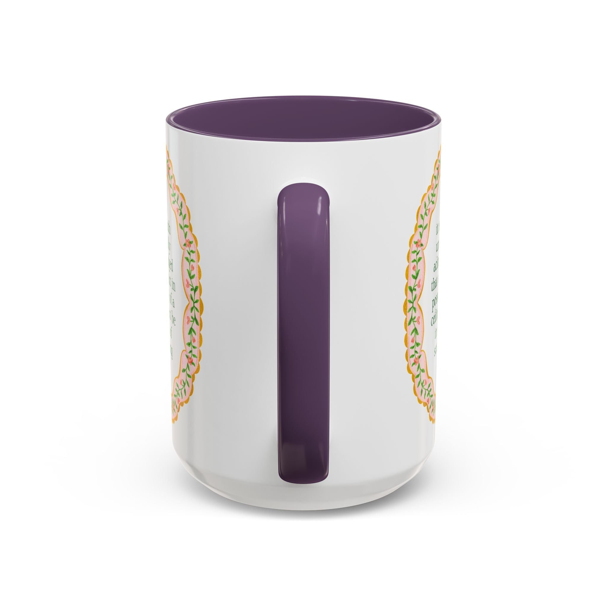 Michelangelo Art History Lover Gift: Cute Pride and Prejudice Coffee Mug for Jane Austen Book Lover, Gift for Painter or High Renaissance Art Lover - Opal and June