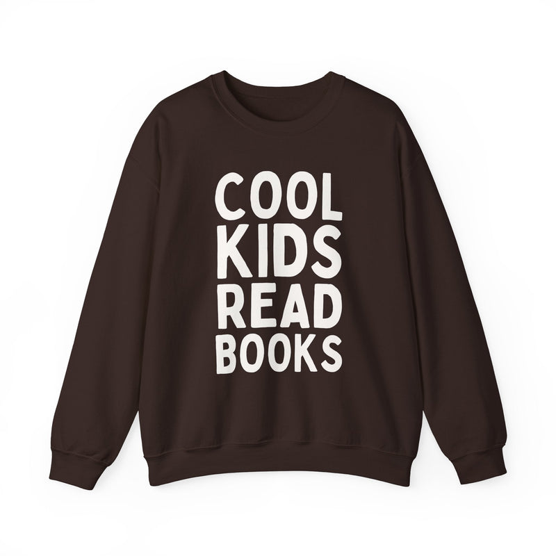 Minimalist Cool Kids Read Books Sweatshirt - Opal and June