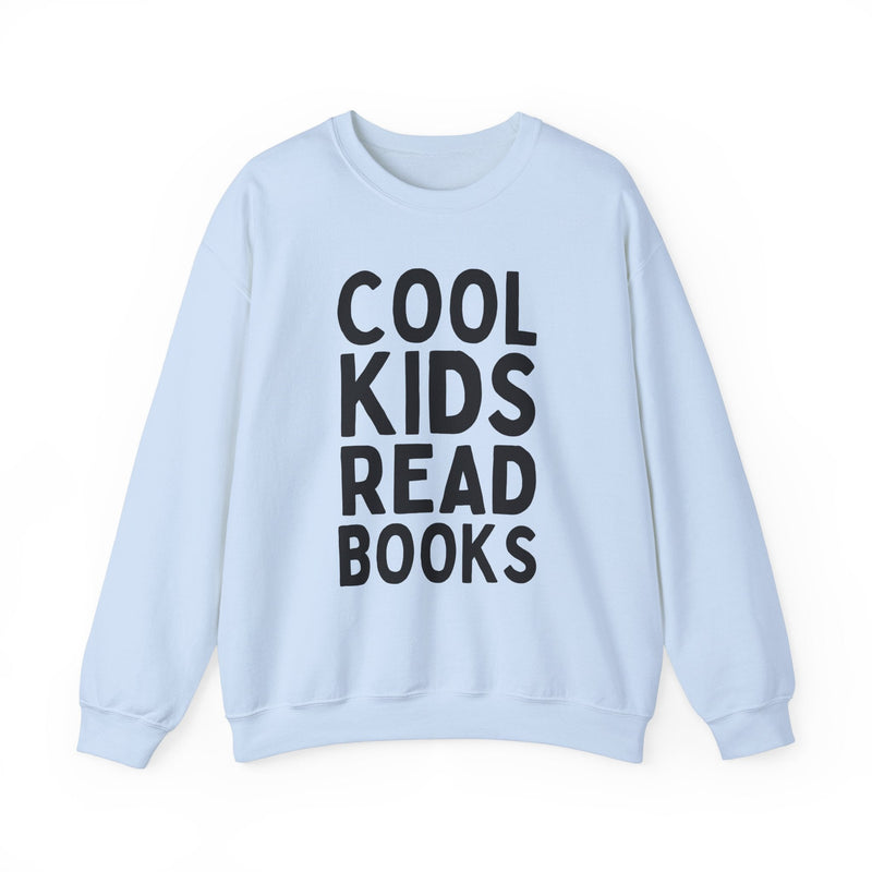 Minimalist Cool Kids Read Books Sweatshirt - Opal and June