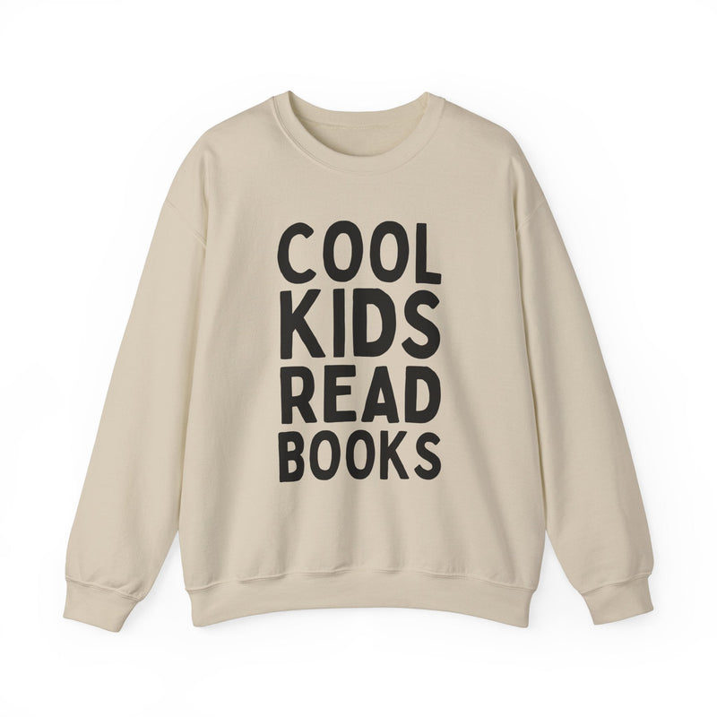 Minimalist Cool Kids Read Books Sweatshirt - Opal and June