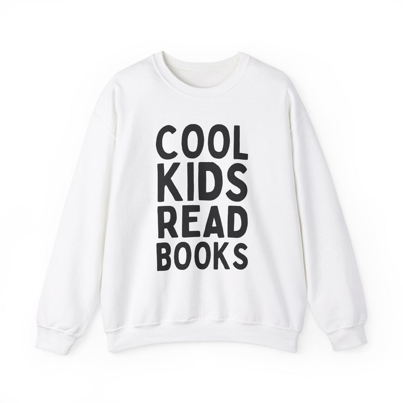 Minimalist Cool Kids Read Books Sweatshirt - Opal and June