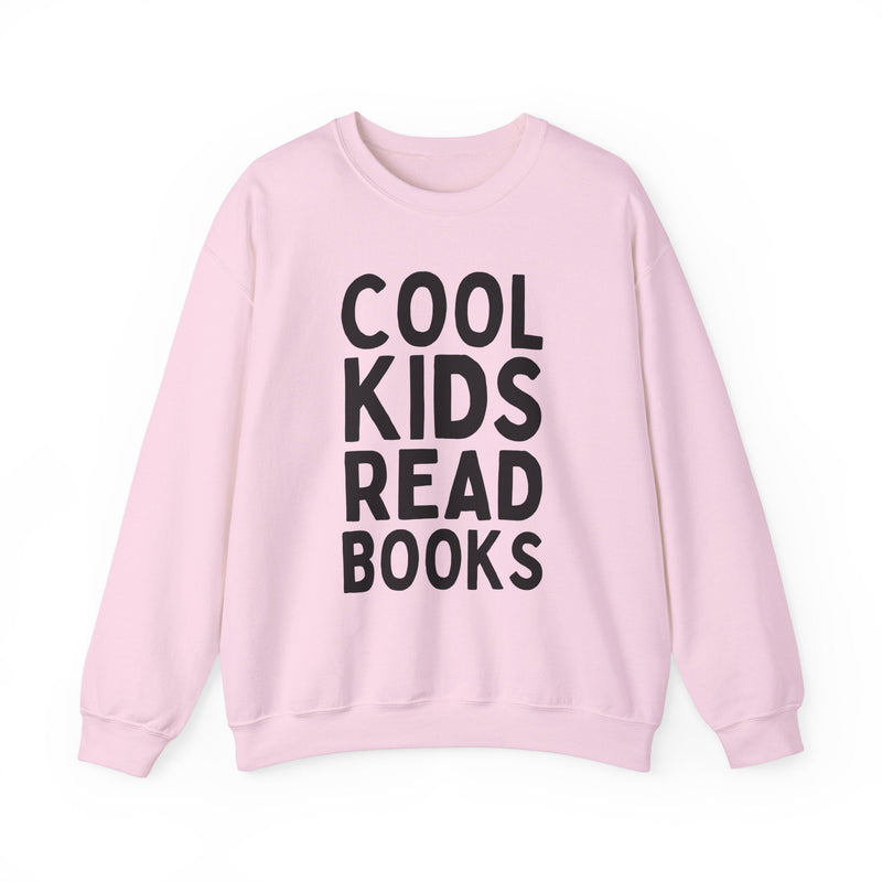 Minimalist Cool Kids Read Books Sweatshirt - Opal and June