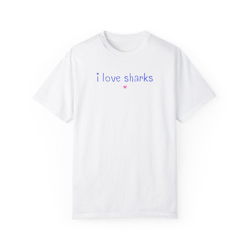 Shark T-Shirt: Summer Flowers