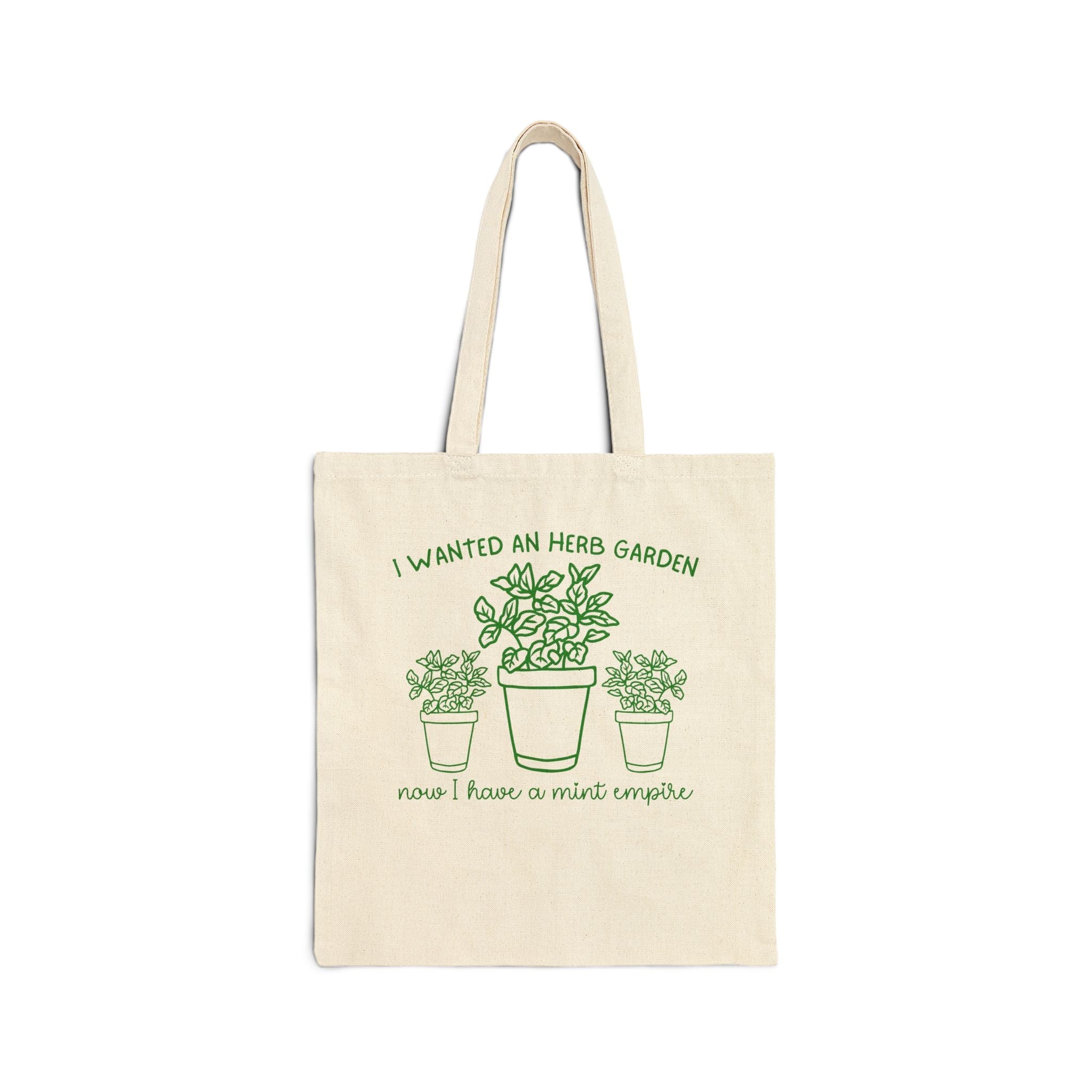 Mint Gardening Tote Bag - Opal and June