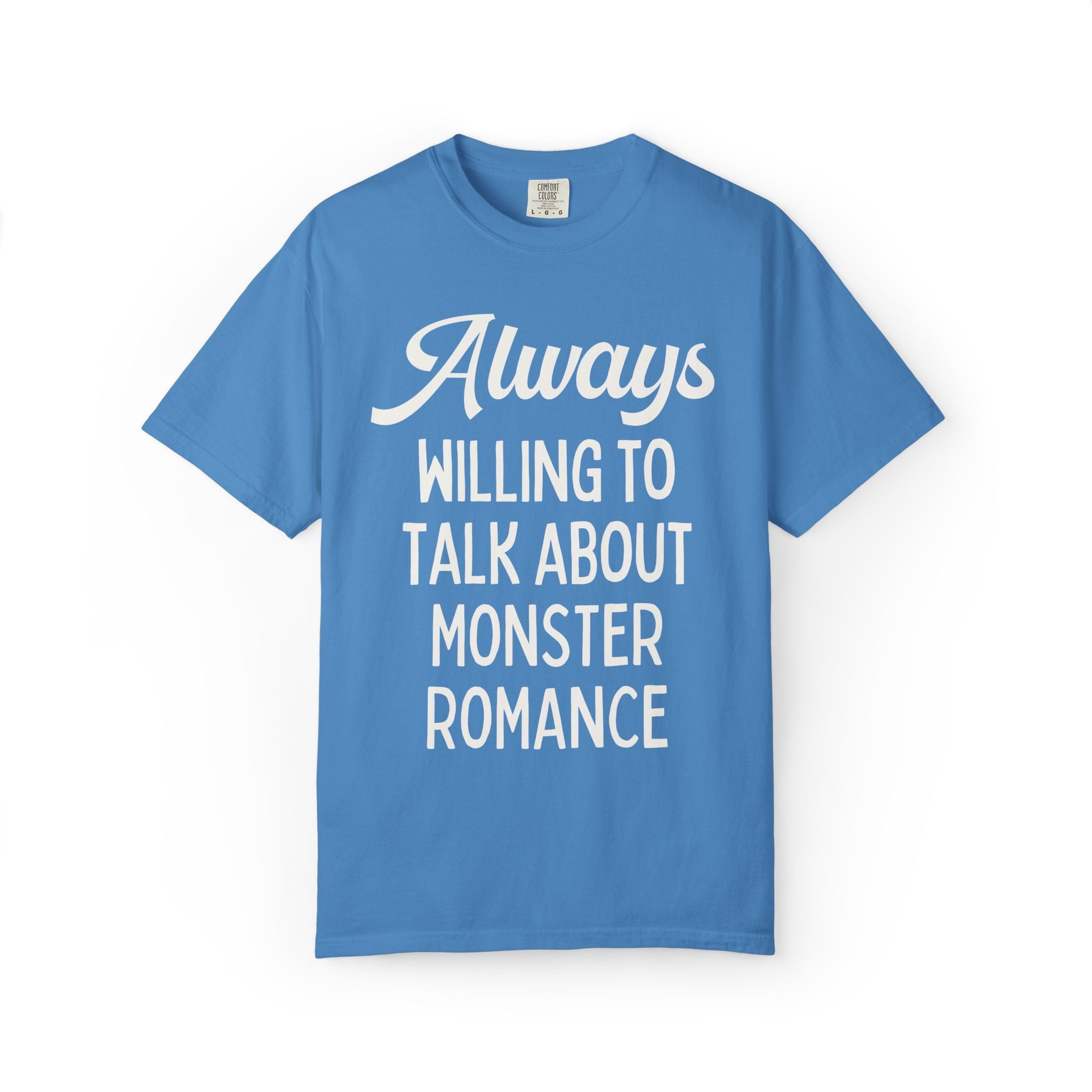 Monster Romance Reader Bookworm Gift: Always Willing to Talk About Monster Romance | Funny Bookish Gift for Smut Reader Who Loves Monsters - Opal and June