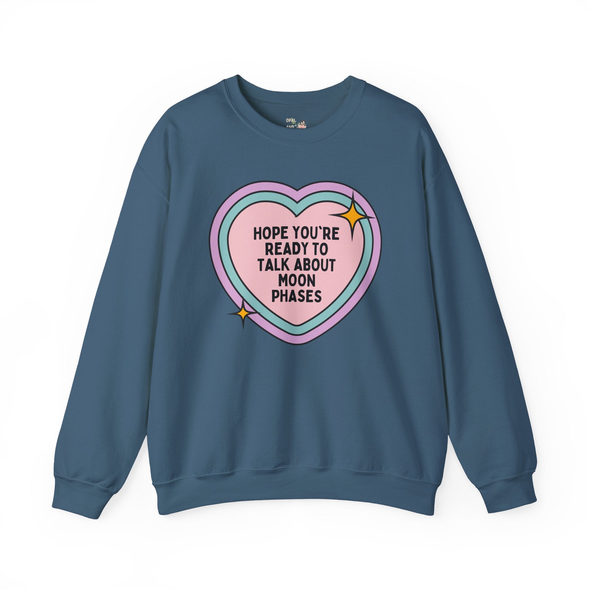 Moon Phase Science Teacher Sweatshirt - Opal and June