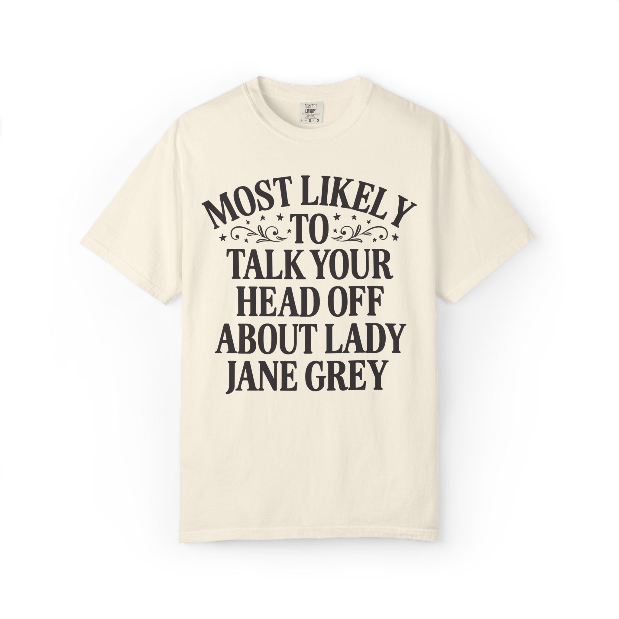 Morbid History Buff Tee Shirt: Famous Royal European Beheading History, Tudor History, French Revolution History Lover Gift, Queen of Scots - Opal and June