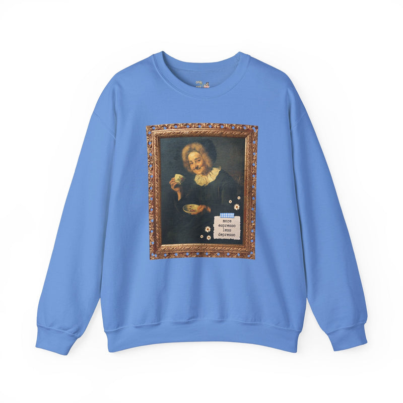 More Espresso Less Depresso Sweatshirt - Opal and June