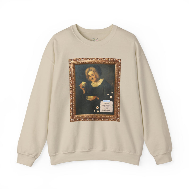 More Espresso Less Depresso Sweatshirt - Opal and June