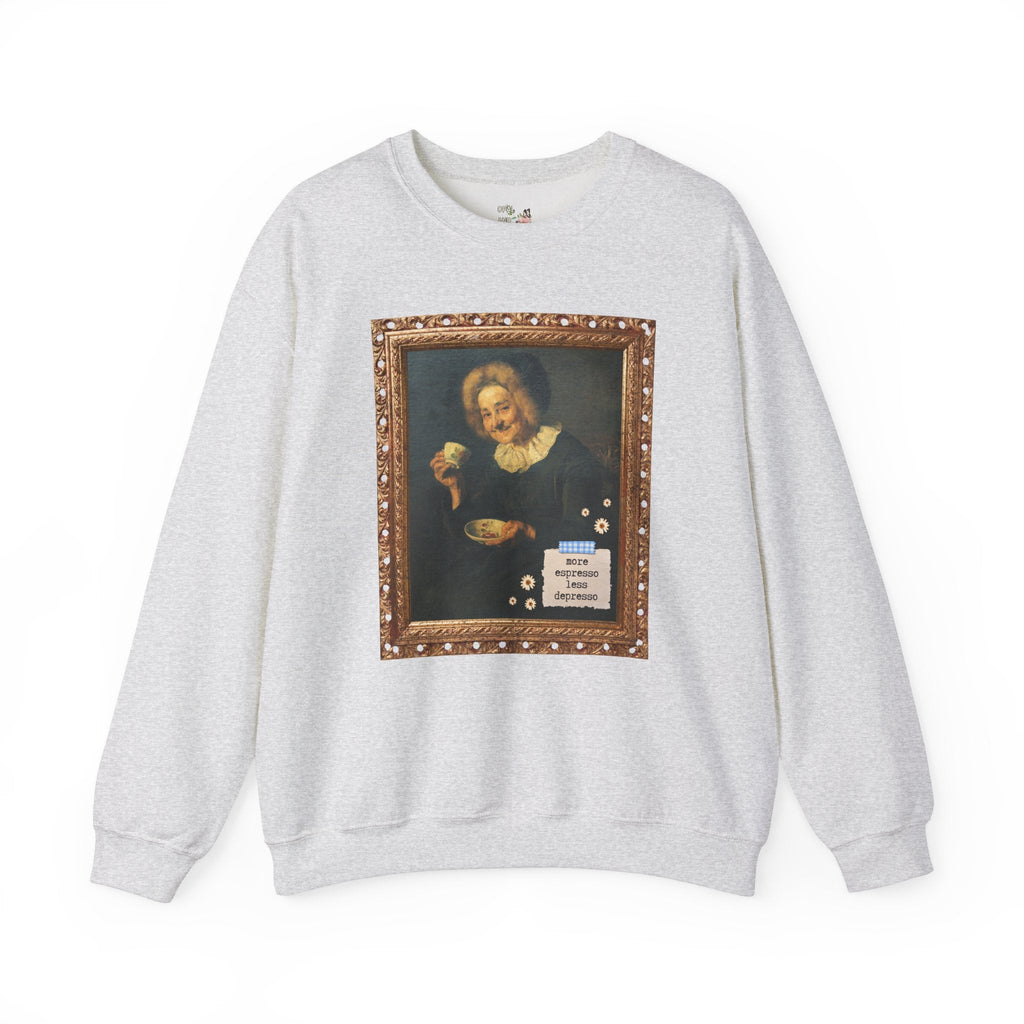 More Espresso Less Depresso Sweatshirt - Opal and June